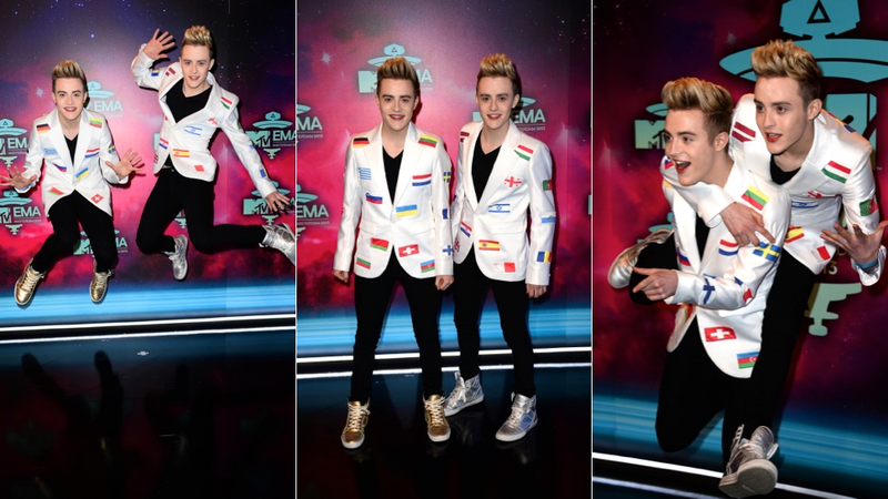 Illustration for article titled Awful Dresses and Hideous Hair at the MTV EMAs